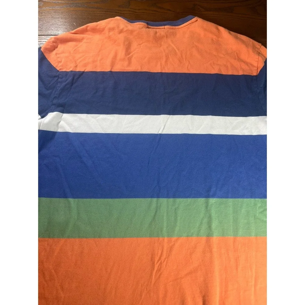 Polo Ralph Lauren SS T Shirt Colorblock Classic Fit Tee Size Large